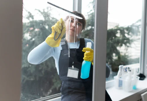 Nettoyage de vitres intérieures et extérieures à Saint-Julien-Molhesabate